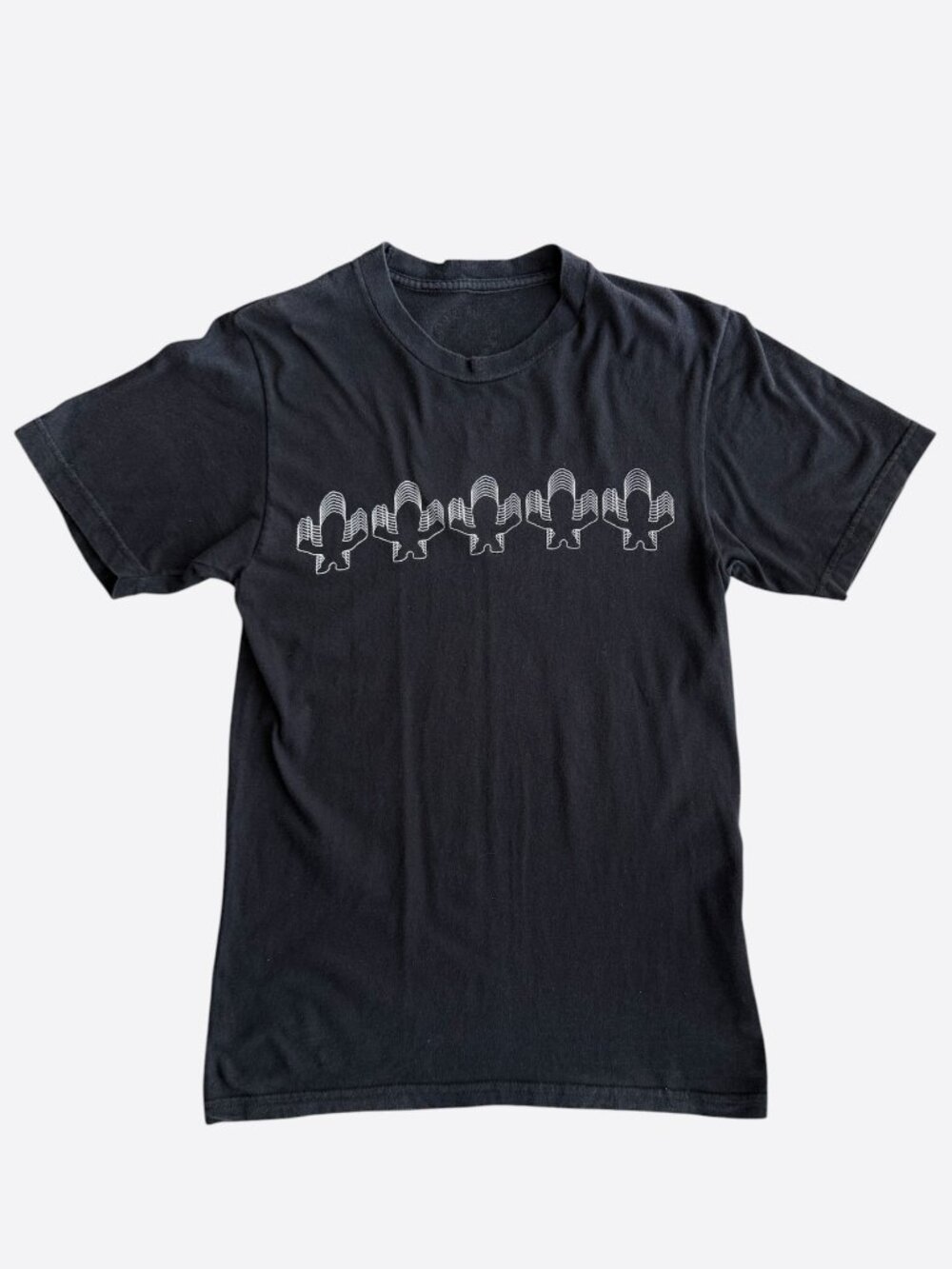 Chrome Hearts Black & White Foti Graphic T-Shirt